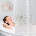 2021 Hot sale Factory Wholesale Thickened European Waterproof 3D Translucent 72 inch Shower Curtain